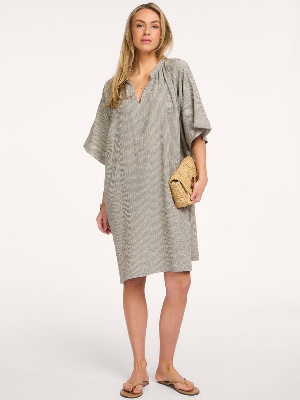 Ontdek de Mathy, katoenen gestreepte jurk van Sacrécoeur bij Orangebag. Op werkdagen voor 21:45 besteld, morgen in huis.