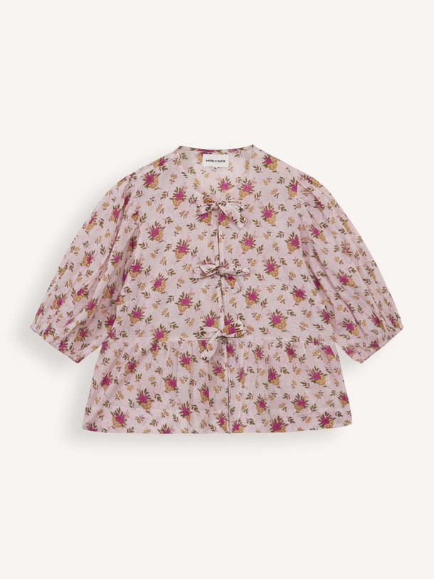 Ontdek de Pada katoenen top met dessin van Antik Batik in de kleur roze bij Orangebag. Op werkdagen voor 21:45 besteld, morgen in huis.