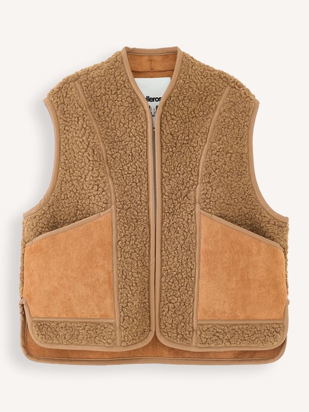 Ontdek de Jinas wolmix teddy gilet van Bellerose in de kleur Bruin bij Orangebag. Op werkdagen voor 21:45 besteld, morgen in huis.