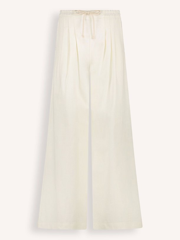 Ontdek de Jaxx katoenen wide leg broek van By-Bar in de kleur off-white bij Orangebag. Op werkdagen voor 21:45 besteld, morgen in huis.