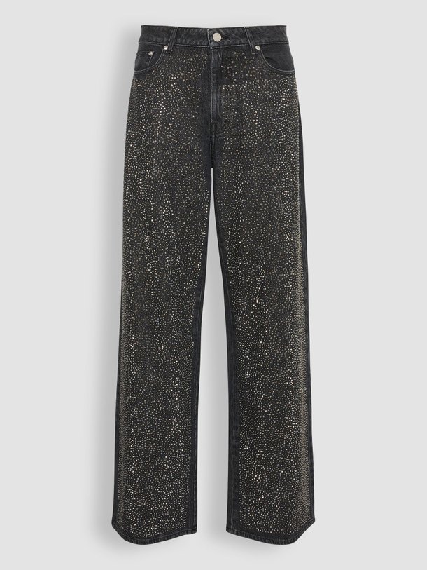 Ontdek de Zorah high waist wide leg jeans met studs van Gestuz in de kleur donkergrijs bij Orangebag. Op werkdagen voor 21:45 besteld, morgen in huis.