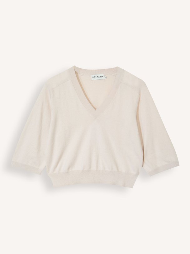 Ontdek de Hamina katoenmix trui van Nathalie Vleeschouwer in de kleur Crème bij Orangebag. Op werkdagen voor 21:45 besteld, morgen in huis.