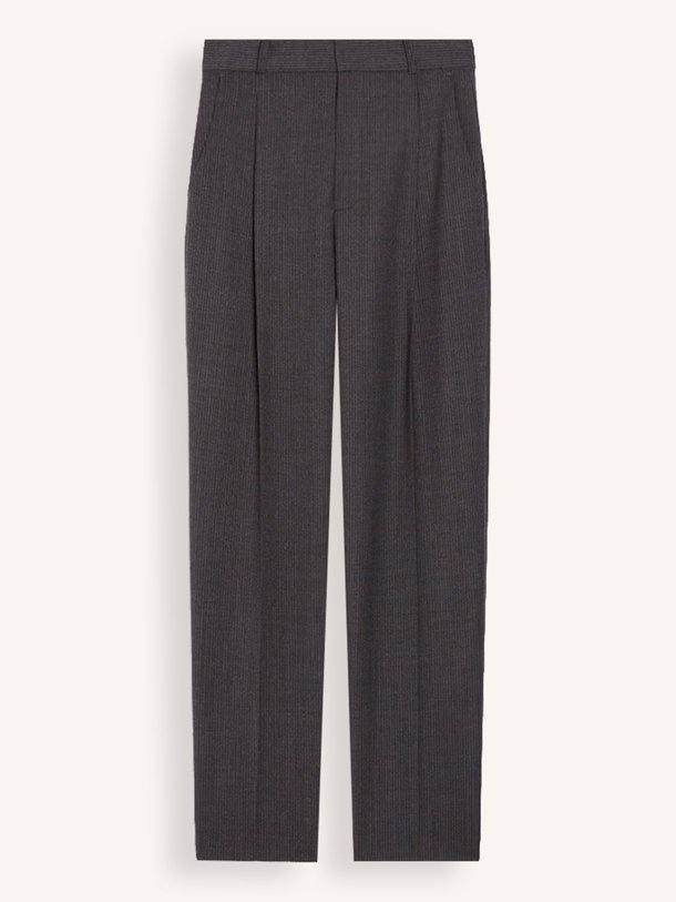 Ontdek de Dude wolmix pantalon met krijtstreep van Vanessa Bruno in de kleur grijs bij Orangebag. Op werkdagen voor 21:45 besteld, morgen in huis.