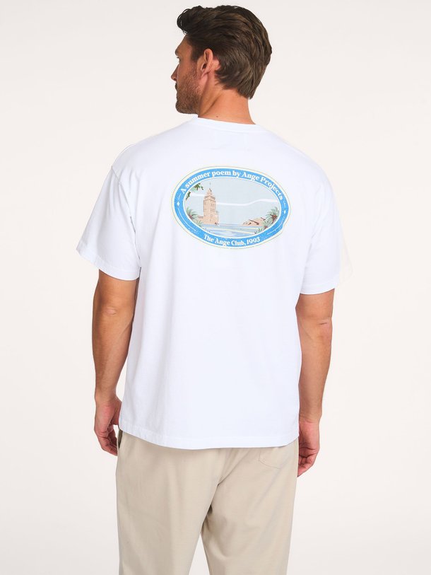 Ontdek de Katoenen T-shirt van Ange Projects in de kleur Wit bij Orangebag. Op werkdagen voor 21:45 besteld, morgen in huis.