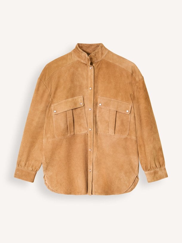 Ontdek de Haya suède overshirt van Alter Ego in de kleur Lichtbruin bij Orangebag. Op werkdagen voor 21:45 besteld, morgen in huis.