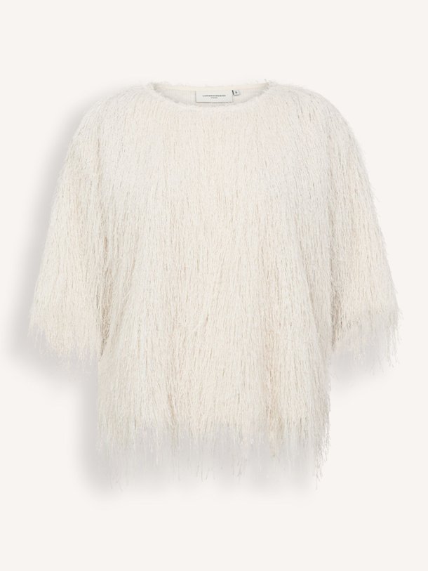 Ontdek de Fallon geweven top met franjes van Copenhagen Muse in de kleur crème bij Orangebag. Op werkdagen voor 21:45 besteld, morgen in huis.