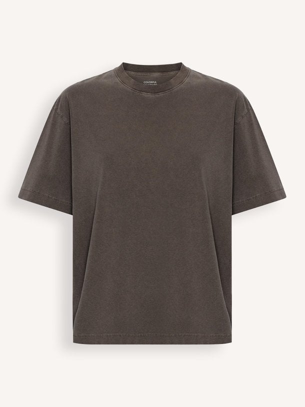 Colorful Standard Organic cotton oversized T-shirt - Donkerbruin Ontdek de Organic cotton oversized T-shirt van Colorful Standard in de kleur Donkerbruin bij Orangebag. Op werkdagen voor 21:45 besteld, morgen in huis.