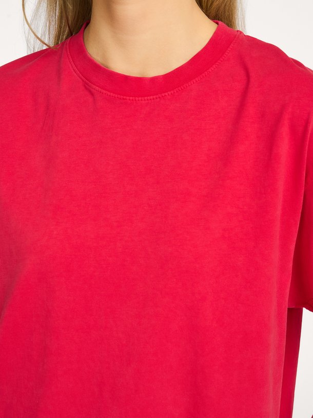 Colorful Standard Organic cotton oversized T-shirt - Rood Ontdek de Organic cotton oversized T-shirt van Colorful Standard in de kleur Rood bij Orangebag. Op werkdagen voor 21:45 besteld, morgen in huis.