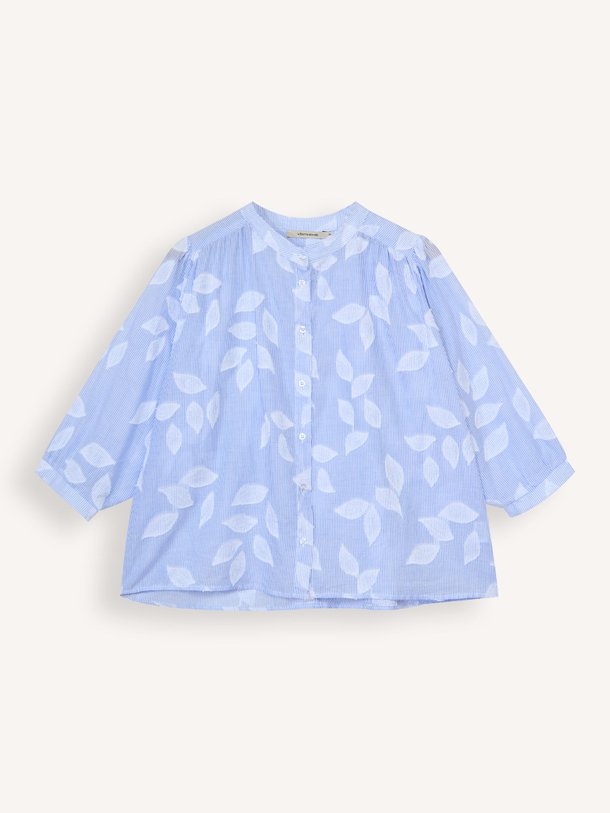 Ontdek de Douwina katoenen gestreepte blouse van La Fee Maraboutee in de kleur Blauw bij Orangebag. Op werkdagen voor 21:45 besteld, morgen in huis.