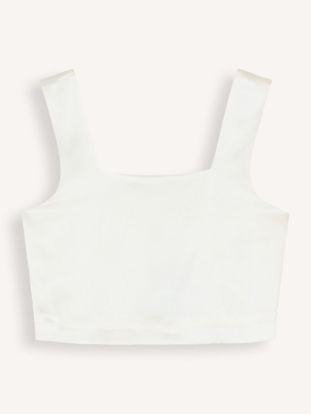 Ontdek de Texas zijden top van Karma Koma in de kleur off-white bij Orangebag. Op werkdagen voor 21:45 besteld, morgen in huis.