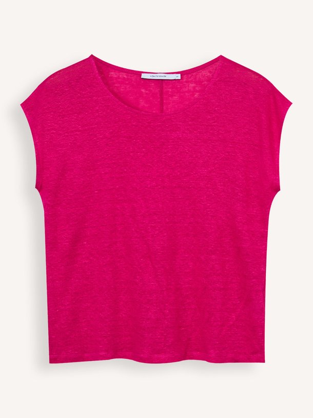 Ontdek de Virano linnen T-shirt van La Fee Maraboutee in de kleur Roze bij Orangebag. Op werkdagen voor 21:45 besteld, morgen in huis.