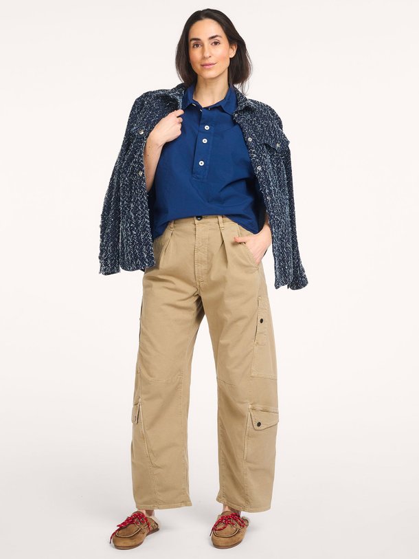 Ontdek de Jodie katoenen top van Sacrécoeur in de kleur Donkerblauw bij Orangebag. Op werkdagen voor 21:45 besteld, morgen in huis.