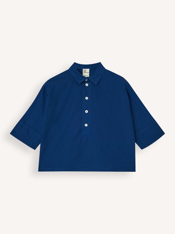 Ontdek de Jodie katoenen top van Sacrécoeur in de kleur Donkerblauw bij Orangebag. Op werkdagen voor 21:45 besteld, morgen in huis.