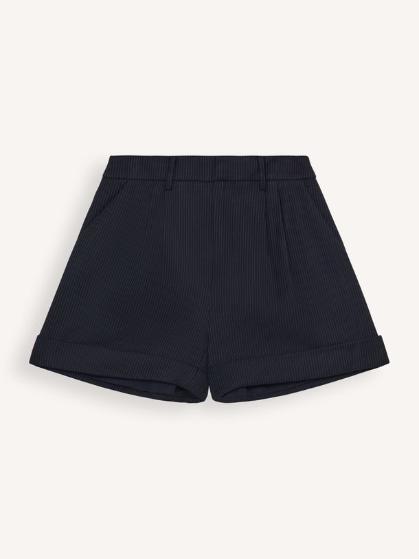 Suncoo Bilbao - Viscosemix Short Met Krijtstreep - Donkerblauw Ontdek de Bilbao viscosemix short met krijtstreep van Suncoo in de kleur donkerblauw bij Orangebag. Op werkdagen voor 21:45 besteld, morgen in huis.