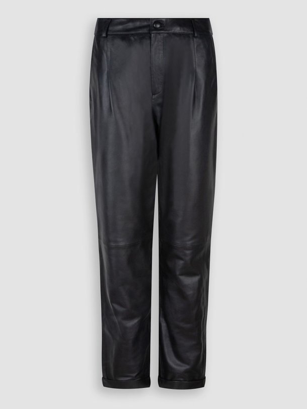 Dante 6 Uptown - Lederen Broek - Zwart Ontdek de Uptown lederen broek van Dante 6 in de kleur zwart bij Orangebag. Op werkdagen voor 21:45 besteld, morgen in huis.