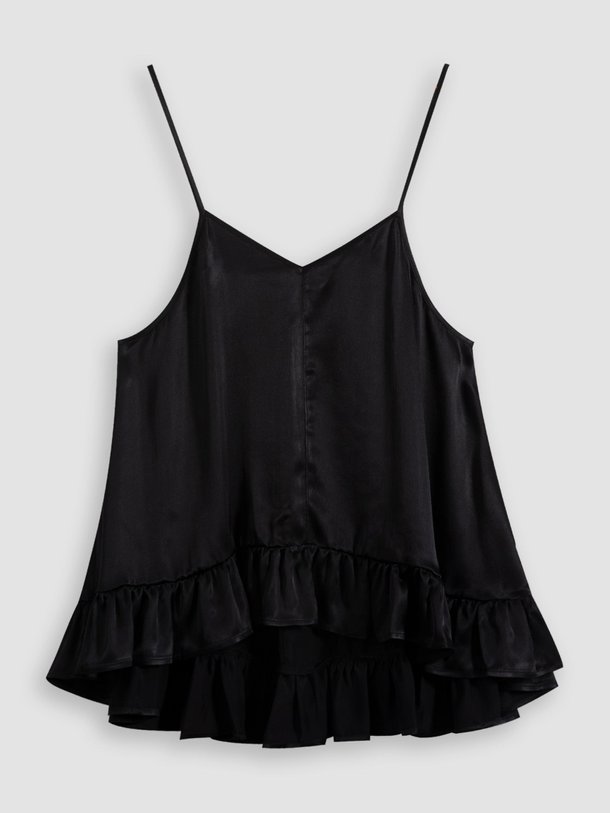 Ontdek de Zijdemix top van Semicouture in de kleur zwart bij Orangebag. Op werkdagen voor 21:45 besteld, morgen in huis.