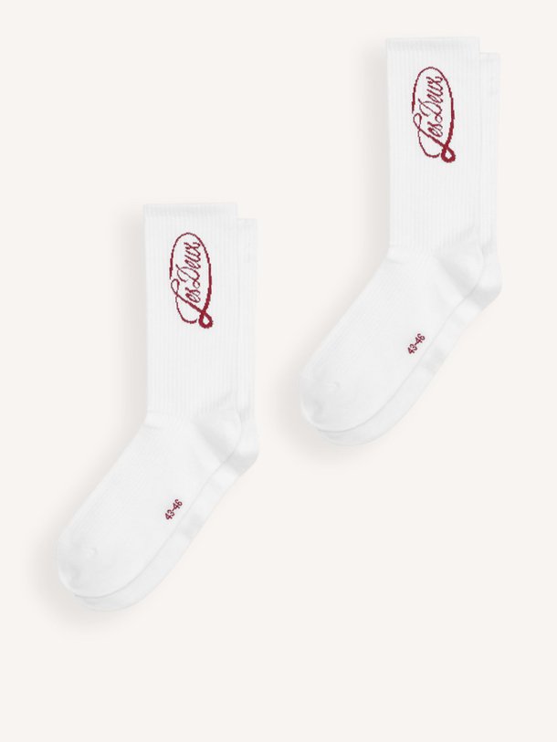 Ontdek de Organic cotton mix sokken van Les Deux in de kleur Wit bij Orangebag. Op werkdagen voor 21:45 besteld, morgen in huis.