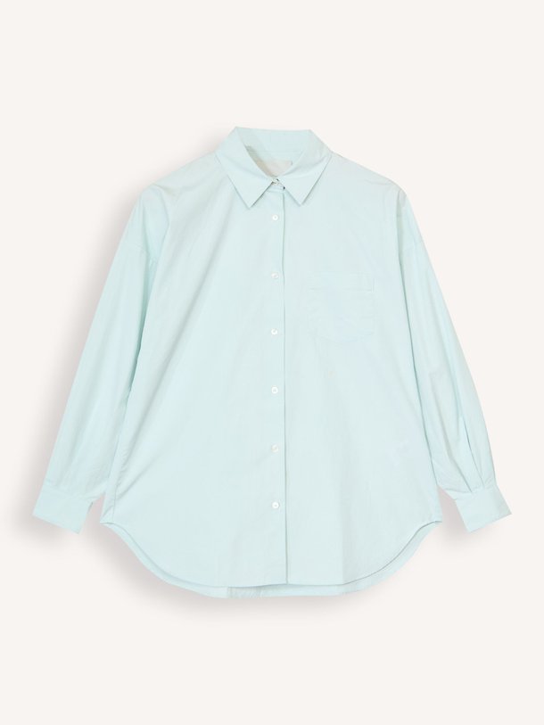 Ontdek de Giorgia katoenen blouse van Bellerose in de kleur Lichtblauw bij Orangebag. Op werkdagen voor 21:45 besteld, morgen in huis.