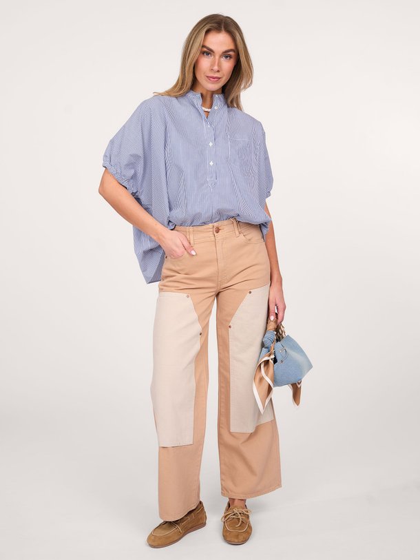 Ontdek de Olympia high waist non-stretch cargo jeans van Ulla Johnson in de kleur camel bij Orangebag. Op werkdagen voor 21:45 besteld, morgen in huis.
