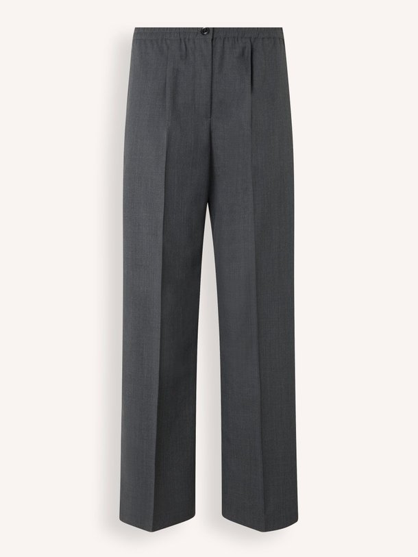 Ontdek de Satove wolmix broek van Samsoe Samsoe in de kleur antraciet bij Orangebag. Op werkdagen voor 21:45 besteld, morgen in huis.