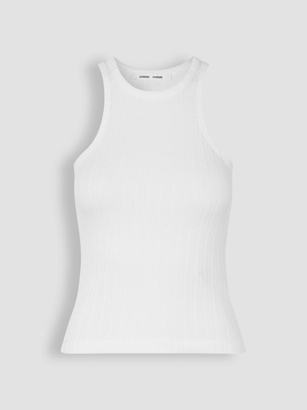 Ontdek de Sahelene organic cotton tanktop van Samsoe Samsoe in de kleur wit bij Orangebag. Op werkdagen voor 21:45 besteld, morgen in huis.