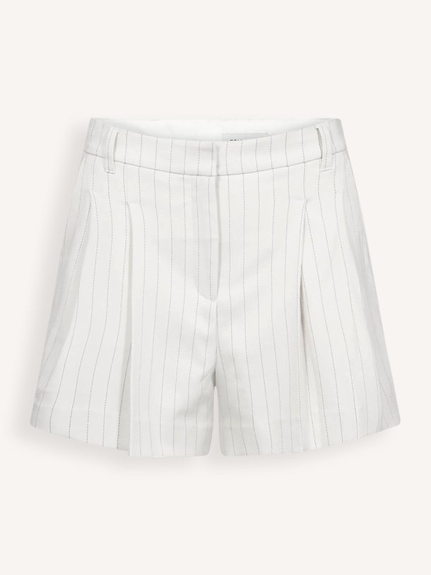 Ontdek de Tailor viscosemix gestreepte short van Copenhagen Muse in de kleur Off-white bij Orangebag. Op werkdagen voor 21:45 besteld, morgen in huis.