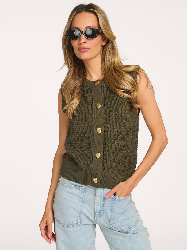 Ontdek de Katoenen gilet van Yaya bij Orangebag. Op werkdagen voor 21:45 besteld, morgen in huis.