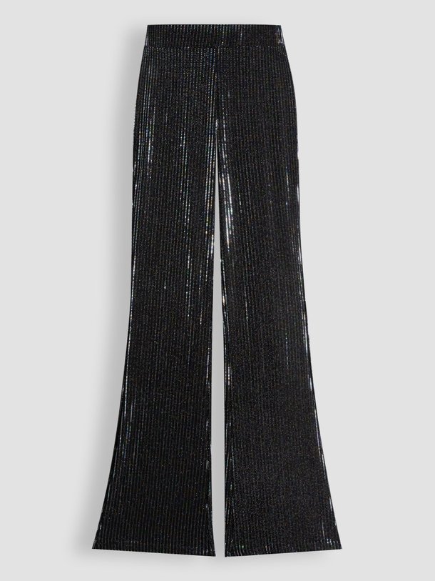 Ontdek de Dua geweven flared broek met pint van Dante 6 in de kleur zwart bij Orangebag. Op werkdagen voor 21:45 besteld, morgen in huis.