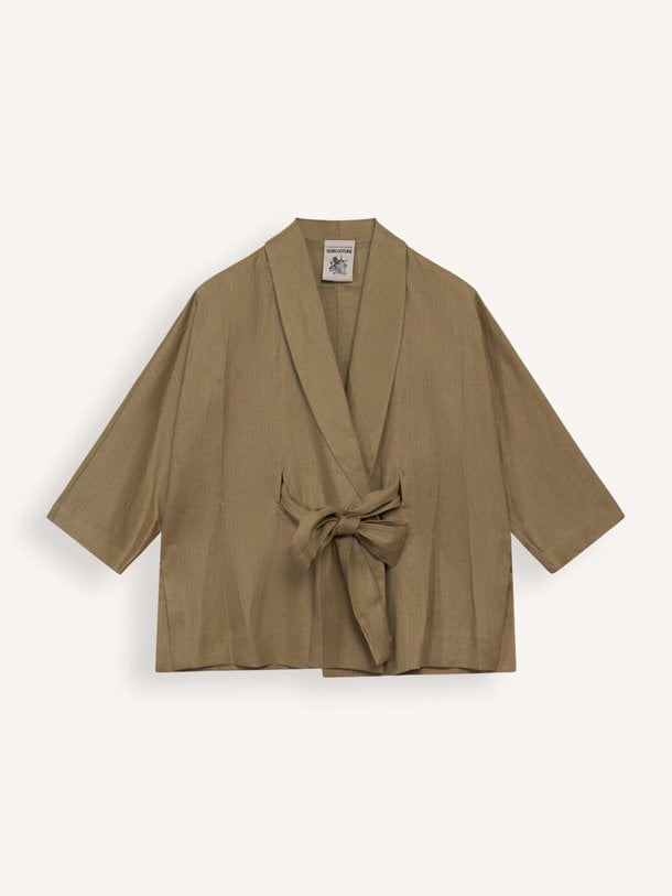 Ontdek de Linnen blazer van Semicouture in de kleur kaki bij Orangebag. Op werkdagen voor 21:45 besteld, morgen in huis.