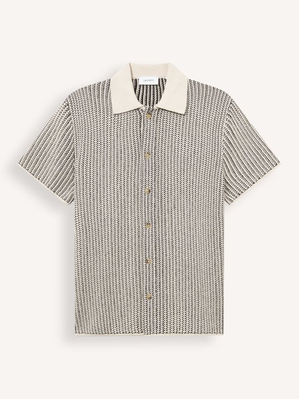 Ontdek de Easton katoenen polo van Les Deux in de kleur ecru bij Orangebag. Op werkdagen voor 21:45 besteld, morgen in huis.