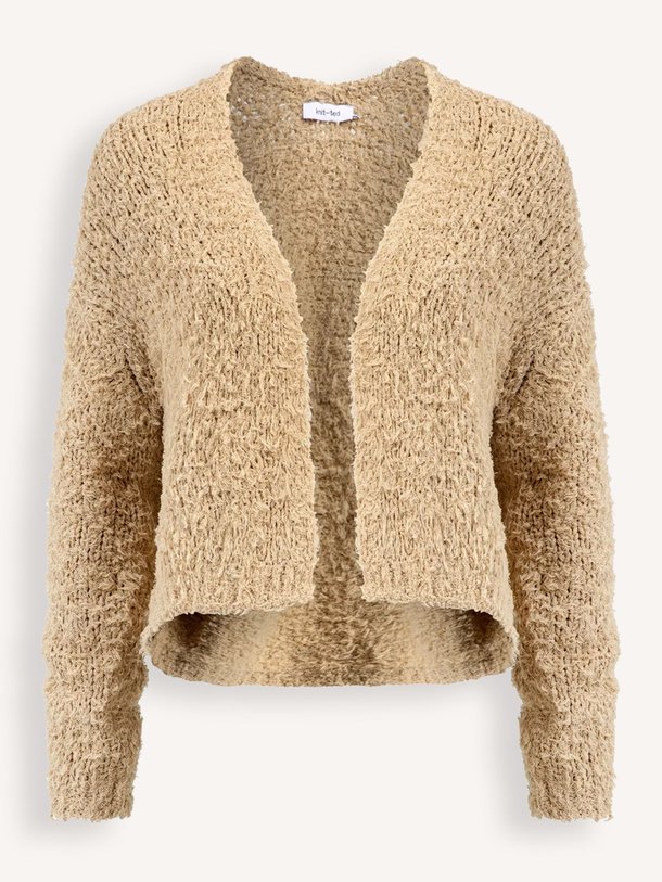 Ontdek de Elief katoenmix vest van Knit-ted in de kleur zand bij Orangebag. Op werkdagen voor 21:45 besteld, morgen in huis.