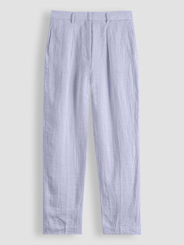 Ontdek de Linnen pantalon van forte_forte in de kleur lila bij Orangebag. Op werkdagen voor 21:45 besteld, morgen in huis.