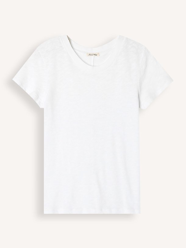 Ontdek de Sonoma katoenen slub T-shirt van American Vintage in de kleur wit bij Orangebag. Op werkdagen voor 21:45 besteld, morgen in huis.