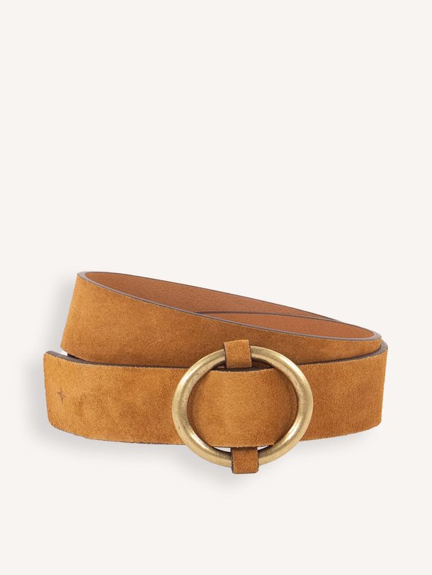 Ontdek de Tisao suède riem van Sessun in de kleur Bruin bij Orangebag. Op werkdagen voor 21:45 besteld, morgen in huis.