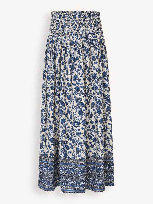 Ontdek de Myra eco vero viscose rok met print van Lollys Laundry in de kleur Blauw bij Orangebag. Op werkdagen voor 21:45 besteld, morgen in huis.