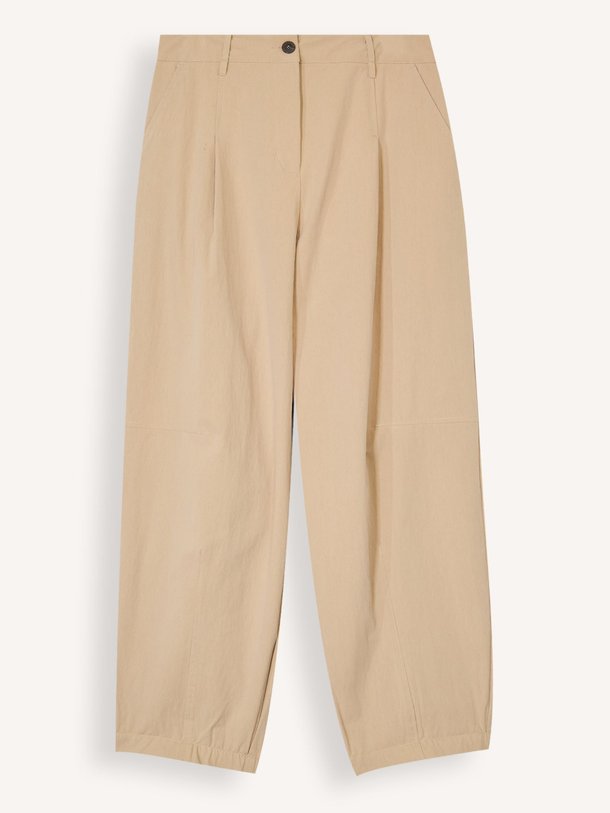 Ontdek de Katoenmix balloon broek van Summum in de kleur Beige bij Orangebag. Op werkdagen voor 21:45 besteld, morgen in huis.