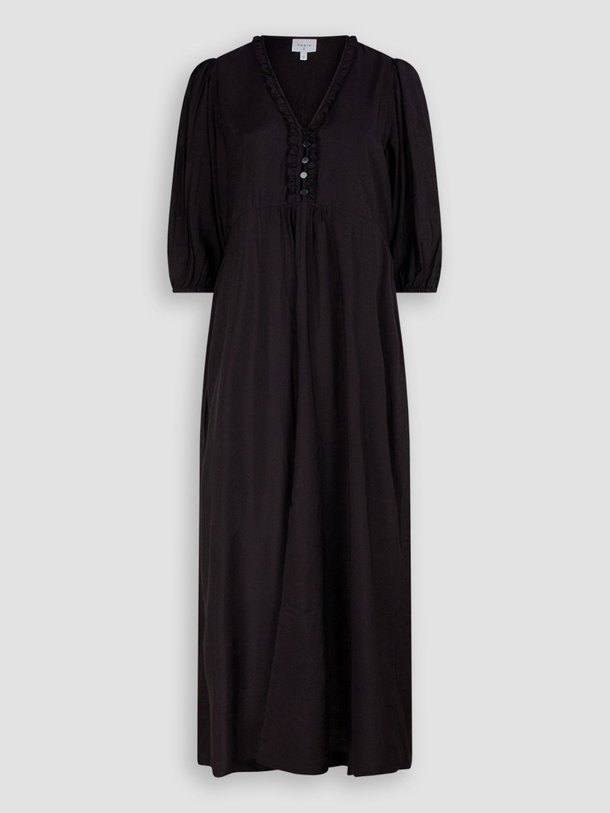 Ontdek de Beryl viscosemix jurk van Dante 6 in de kleur zwart bij Orangebag. Op werkdagen voor 21:45 besteld, morgen in huis.