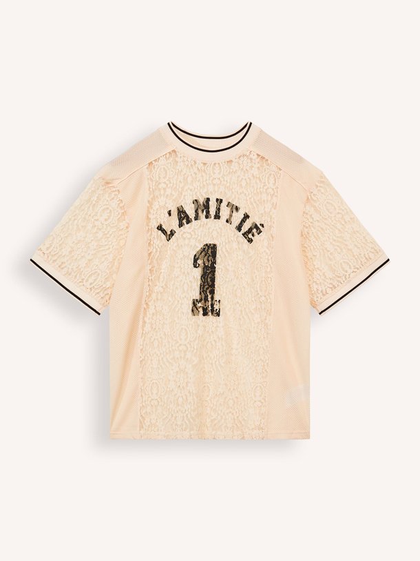 Ontdek de Katoenmix kanten top van Haute L'Amitié in de kleur ecru bij Orangebag. Op werkdagen voor 21:45 besteld, morgen in huis.
