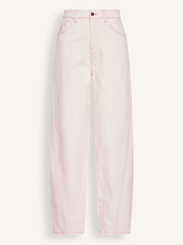 Ontdek de Begum mid waist barrel fit jeans van By-Bar in de kleur Lichtroze bij Orangebag. Op werkdagen voor 21:45 besteld, morgen in huis.