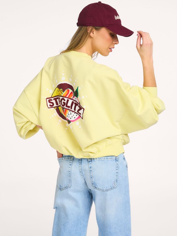 Ontdek de Cindy katoenen oversized sweater van Stieglitz in de kleur Geel bij Orangebag. Op werkdagen voor 21:45 besteld, morgen in huis.