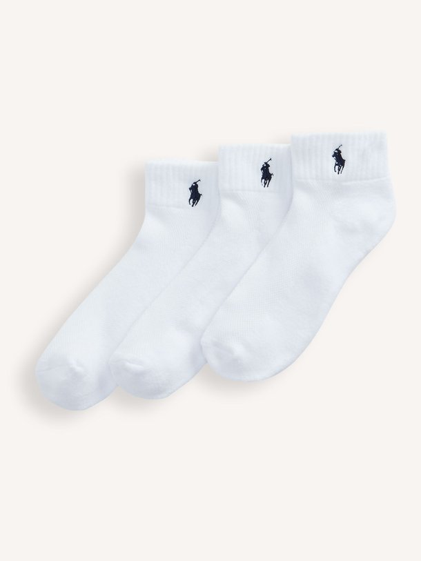 Ontdek de Katoenen sokken met logo van Ralph Lauren in de kleur Wit bij Orangebag. Op werkdagen voor 21:45 besteld, morgen in huis.