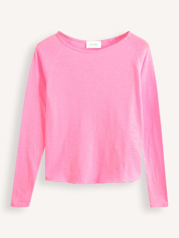 Ontdek de Sonoma katoenen slub longsleeve van American Vintage in de kleur roze bij Orangebag. Op werkdagen voor 21:45 besteld, morgen in huis.