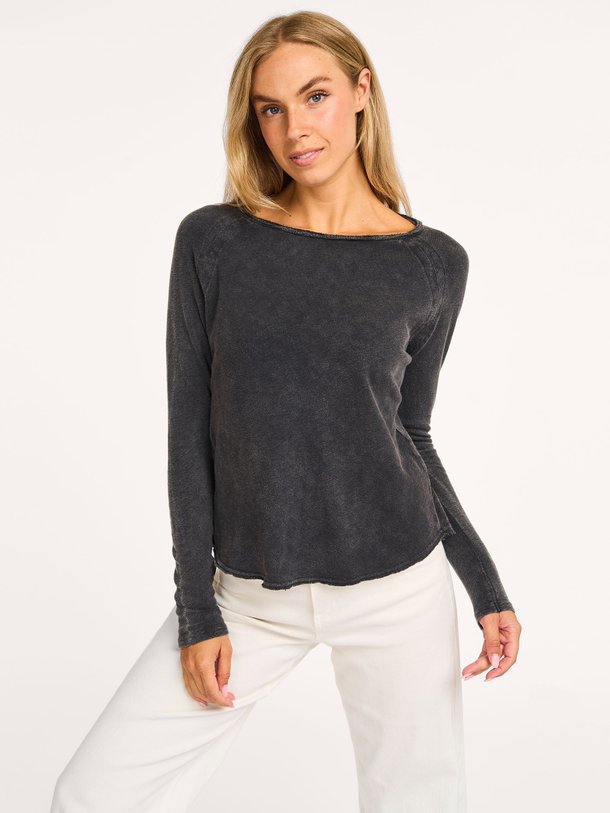 Ontdek de Sonoma jersey top van American Vintage in de kleur zwart bij Orangebag. Op werkdagen voor 21:45 besteld, morgen in huis.