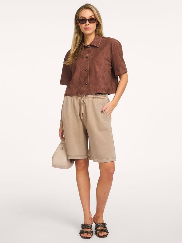 Ontdek de Sileya katoenen joggingsbroek van Lala Berlin in de kleur Lichtbruin bij Orangebag. Op werkdagen voor 21:45 besteld, morgen in huis.