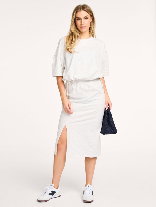 Ontdek de Katoenmix gemêleerde rok van Yaya in de kleur lichtgrijs bij Orangebag. Op werkdagen voor 21:45 besteld, morgen in huis.