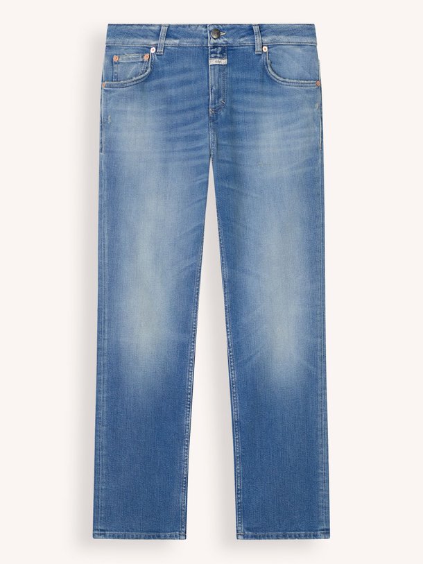 Ontdek de Junna low waist straight fit stretch jeans van Closed in de kleur Blauw bij Orangebag. Op werkdagen voor 21:45 besteld, morgen in huis.