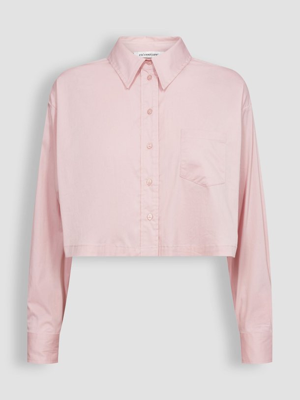 Ontdek de Katoenmix cropped blouse van Co'Couture in de kleur lichtroze bij Orangebag. Op werkdagen voor 21:45 besteld, morgen in huis.