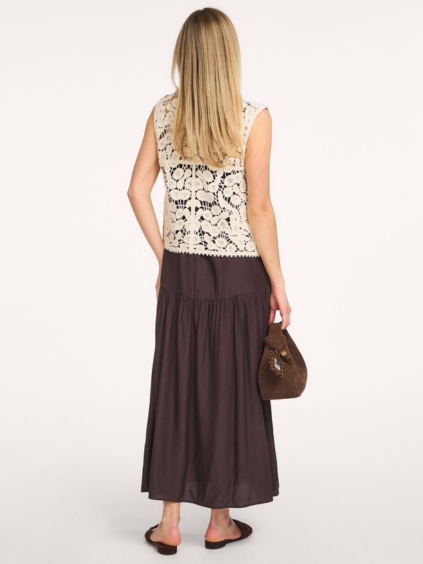 Ontdek de Kelly katoenen gehaakte top van Co'Couture in de kleur Crème bij Orangebag. Op werkdagen voor 21:45 besteld, morgen in huis.