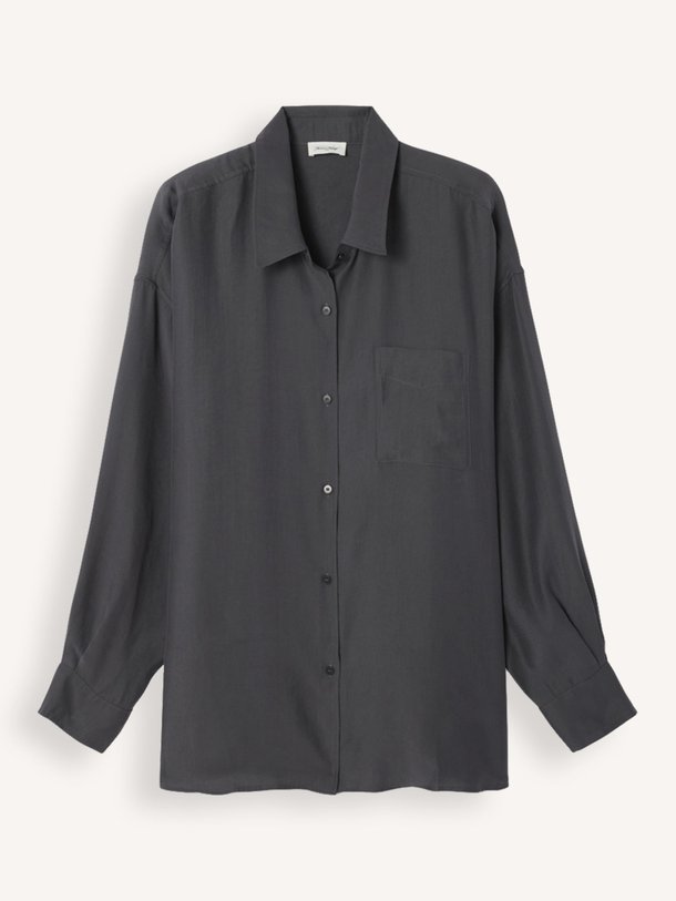 Ontdek de Ysoli modalmix oversized blouse van American Vintage in de kleur Antraciet bij Orangebag. Op werkdagen voor 21:45 besteld, morgen in huis.