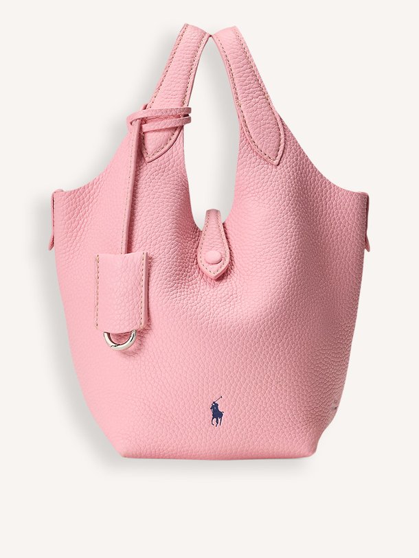 Ontdek de Polo Play lederen schouder-/handtas van Ralph Lauren in de kleur Roze bij Orangebag. Op werkdagen voor 21:45 besteld, morgen in huis.